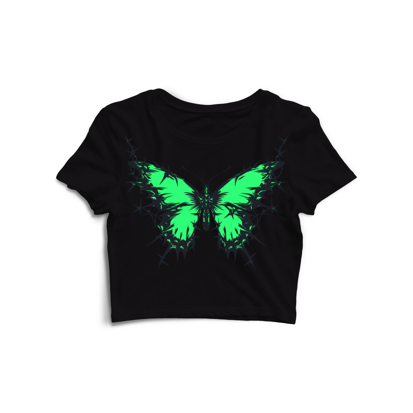 Alt Butterfly - Women's Crop T-shirt