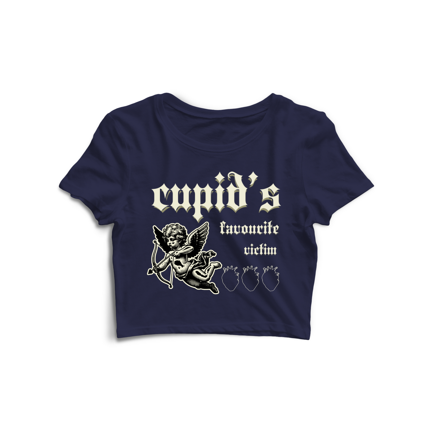 Cupid's Favourite Victim - Women's Crop T-shirt