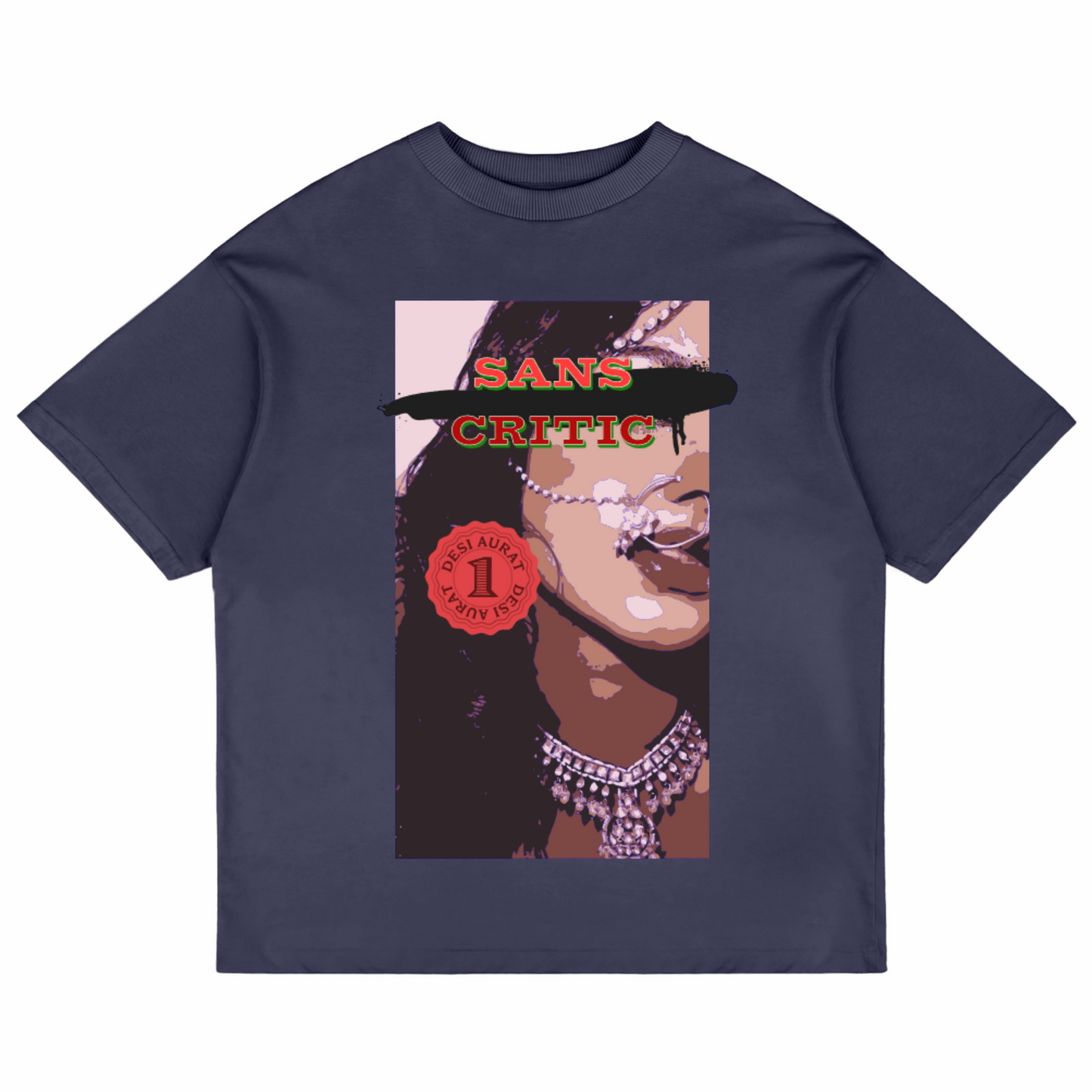 SansCritic - Oversized T-shirt