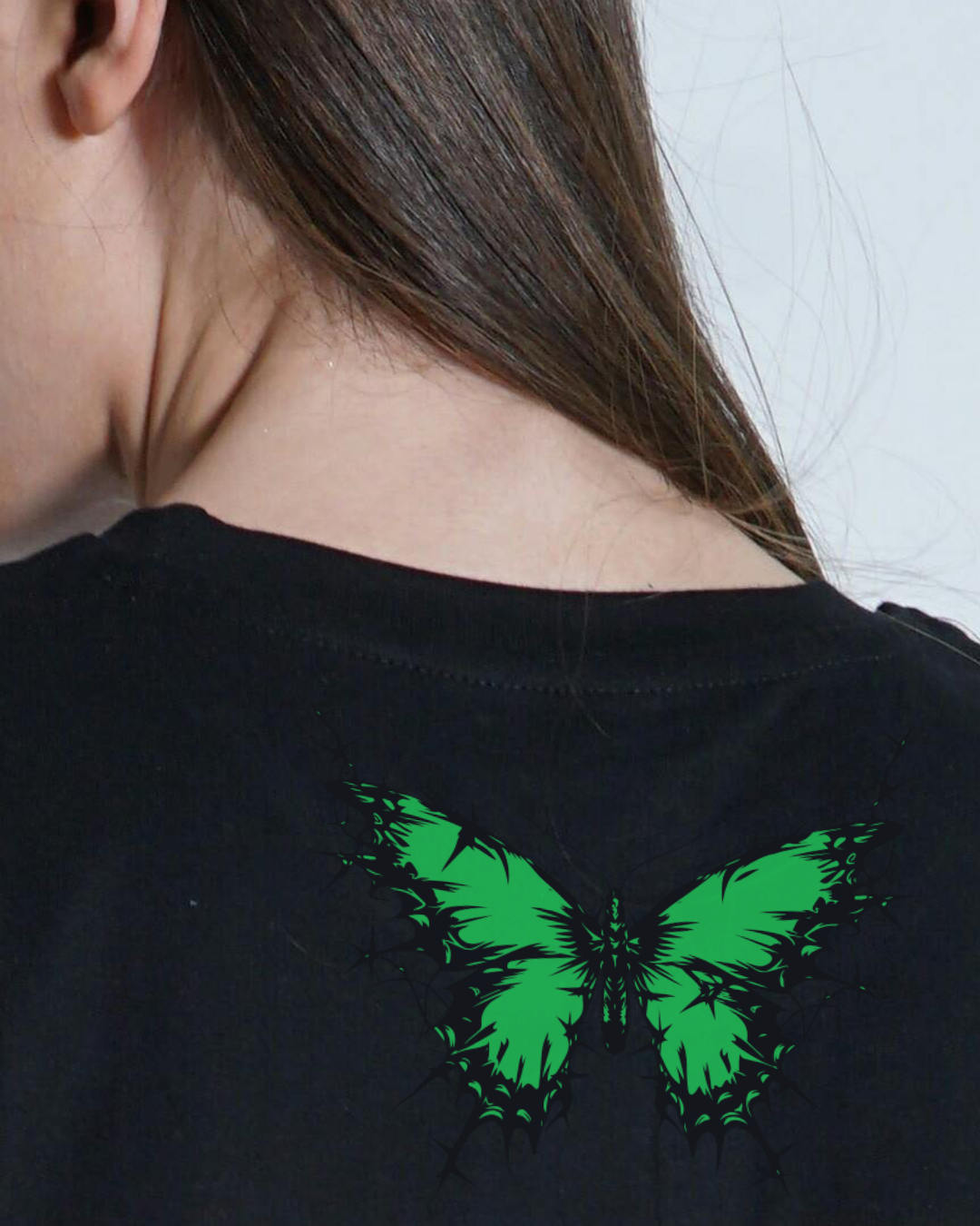 Alt Butterfly - Women's Crop T-shirt