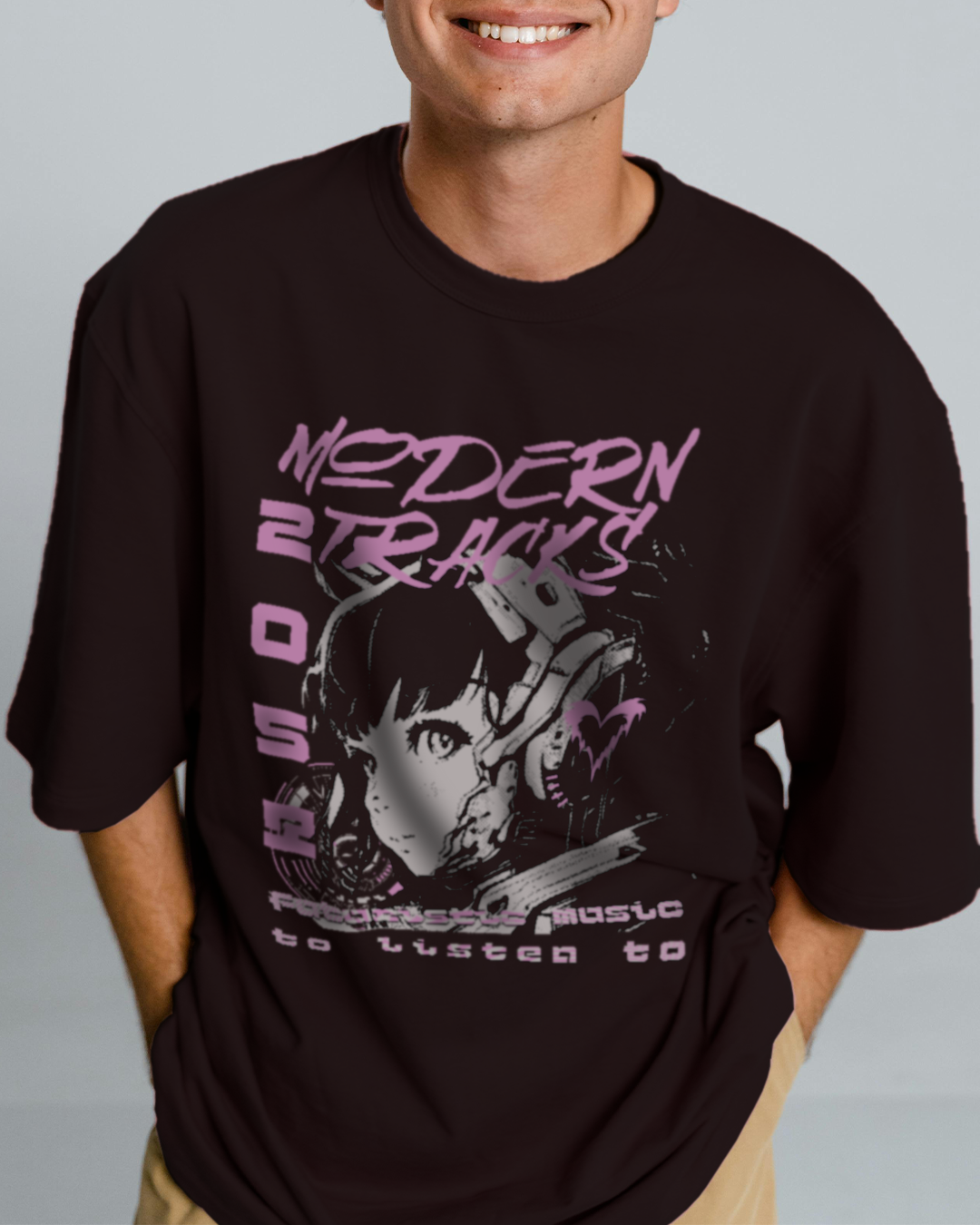 Modern Tracks - Unisex Oversized T-shirt