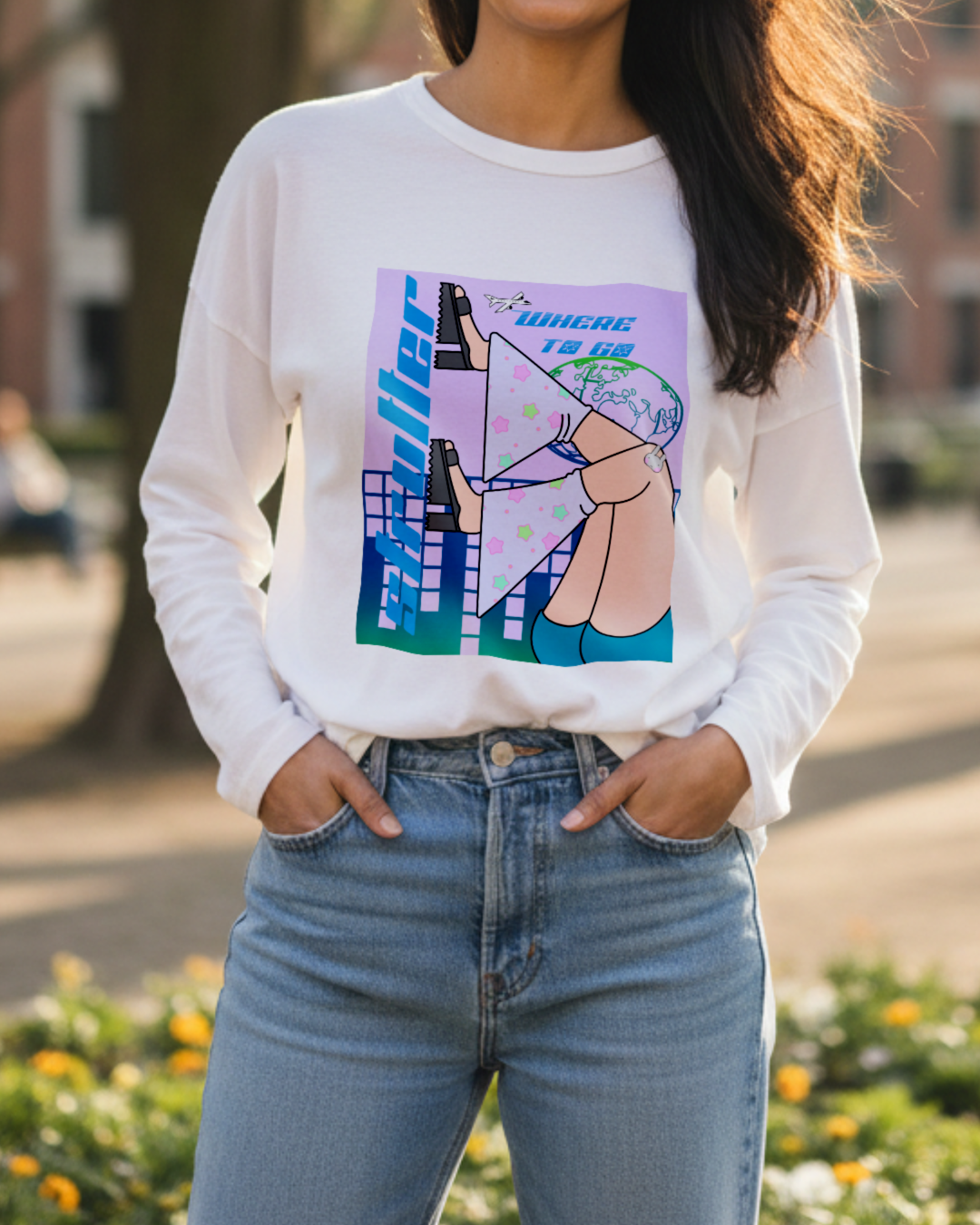 Strutter - Women's Full Sleeve T-Shirt