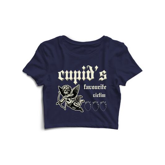 Cupid's Favourite Victim - Women's Crop T-shirt