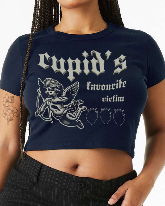 Cupid's Favourite Victim - Women's Crop T-shirt