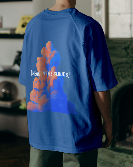 Head In The Clouds - Unisex Oversized T-shirt