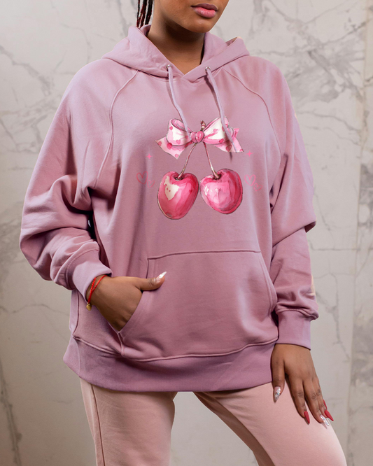 Pair of Cherries - Women's Oversized Hoodie