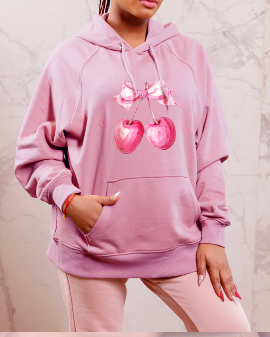 Pair of Cherries - Unisex Oversized Hoodie