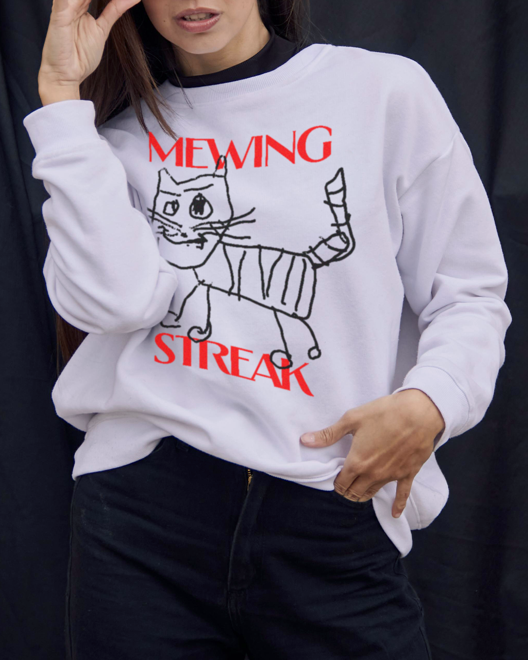 Mewing Streak - Unisex Sweatshirt